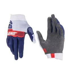 LEATT Cross Bike Handschuhe Moto 1.5 GRIPR Royal in navy blau, rot, weiß Kollektion 2024