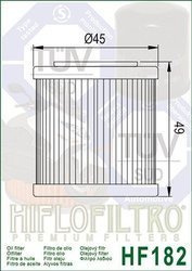 HIFLO ÖLFILTER HF 182 PIAGGIO 350 BEVERLY SPORT TOURING 4T (11-16) ( OEM 880887 )
