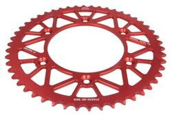 JT Hinteres Ritzel Aluminium [50 Zähne] HONDA CR/CRF 83-20 Farbe rot