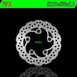 NG Bremsscheibe hinten SUZUKI GSXR 600 97-18 / GSXR 750 96-17 / GSXR 1000 09-16 / SV 650 03-15 / SV 100 03-08 / TL 1000R/S