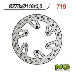 NG Vordere Bremsscheibe SUZUKI DRZ 400 E/S 00-09 / RM 125/250 96-08 / YAMAHA YZ/YZF/WR