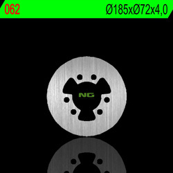 NG Vordere Bremsscheibe GAS GAS BONTAKT JTX/TX 125/200/250/270/320 97-98 / MONTESA COTA 250/310/311/315 90-96