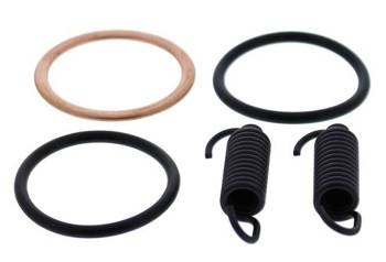 Dichtung Auspuffkrümmer KAWASAKI KX125 94-00 (SPRĘŻYNY+ O-RINGI) Winderosa