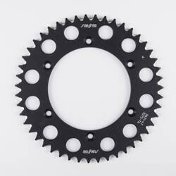 Sunstar Kettenrad aus Aluminium CAGIVA WMX 125 89-92 / GAS GAS EC 125 00-11 [48] [schwarz]