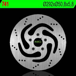 NG Bremsscheibe hinten HARLEY DAVIDSON SPORTSTER 1200 84-98