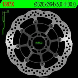 NG Vordere Bremsscheibe BMW S 1000R/RR/XR 13-18 / MOTO GUZZI CALIFORNIA 1400 13-18