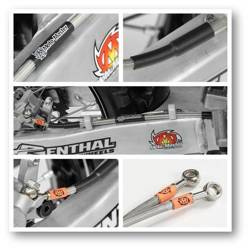 Moto-Master Hintere Bremsleitung YAMAHA YZ/YZF/WR/WRF 250\450 08-19