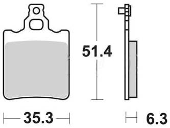 TRW Lucas Bremsbelag KH337