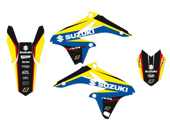 BLACKBIRD Komplett Aufkleber Kit Suzuki RMZ 250 10-18