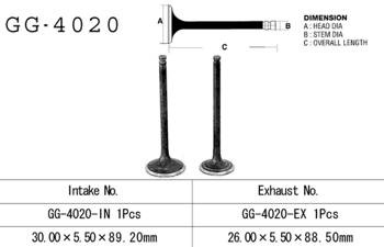Vesrah Einlassventil KAWASAKI KLT 160/185 85-87 KLF 185 85-88