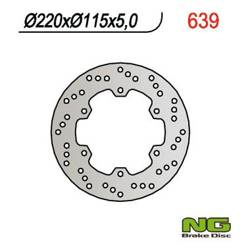 NG Bremsscheibe hinten YAMAHA R6 99-02 / R1 98-03