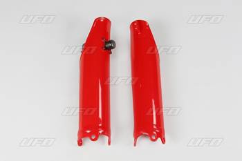 UFO Teleskopstangenabdeckungen MIT BLOCK Honda CRF 250R 10-18, CRF 450R 09-12