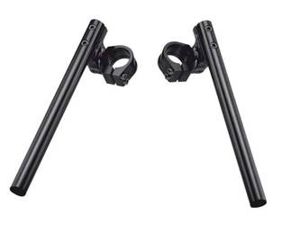 Accel Clip-On Adjustable Street Lenker 48mm Griff schwarz