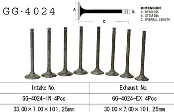 Vesrah Einlassventil KAWASAKI VN 1500/1600 87-08