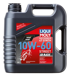 LIQUI MOLY Motoröl MOTORBIKE 4T SYNTH RACE  10w60 4 L