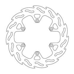 Moto-Master Hintere Bremsscheibe KTM 450 RALLY 11- /BETA 250/300/350/390/400/430/450/480/498/500 RR 13-20