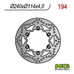 NG Vordere Bremsscheibe HONDA REBEL 125/250 / CBF 125 08-12 / VT 125 99-08