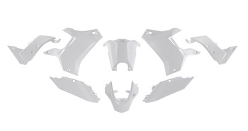 Kompletter Satz Plastikteile [ohne vorderen Kotflügel] T7 REVOLUTION Yamaha TENERE 700 '19-'24 weiß Farbe Racetech