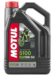 Motul 5100 15W50 4T Motoröl 4L