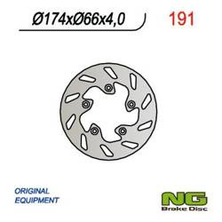 NG Bremsscheibe hinten SKUTER GILERA / ITALJET