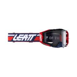 LEATT Schwimmbrille für Cross VELOCITY 6.5 Royal - marineblau,rot,weiß - rauchverspiegeltes Glas Kollektion 2024