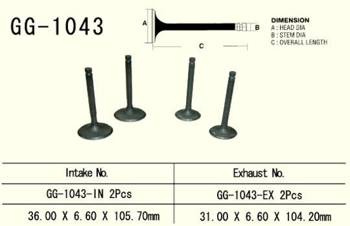 Vesrah Auslassventil HONDA XL 600R/XR 650L/XR 600R / NX 650 90-00