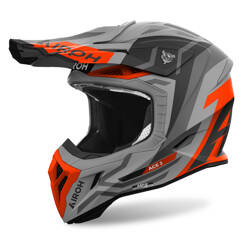 Airoh Aviator Ace 2 Ground Helm grau, orange / matt
