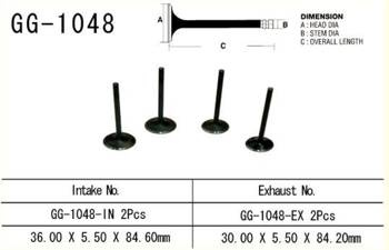 Vesrah Auslassventil HONDA TRX 450 R 04-05