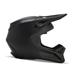 FOX V1 Solid Helm Schwarz