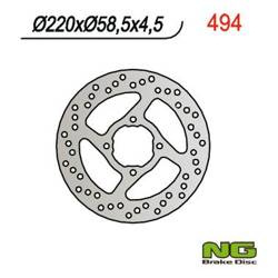 NG Bremsscheibe hinten YAMAHAYFS 200 BLASTER 88-07 / KODIAK 400/450 / RAPTOR 660 01-05 / BANSHEE