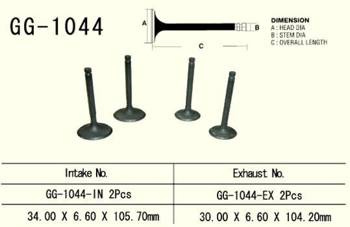 Vesrah Einlassventil HONDA XL 600R 85-87