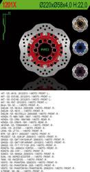 NG Vordere Bremsscheibe DAELIM 125 00-08 / PEUGEOT 125 SUM 09-12