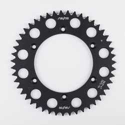 Sunstar Kettenrad aus Aluminium CAGIVA WMX 125 89-92 / GAS GAS EC 125 00-11 [51] [schwarz]