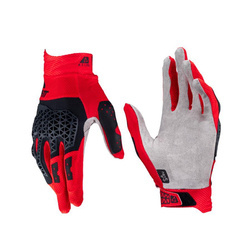 LEATT Cross Bike Handschuhe Moto 4.5 Lite rot, schwarz Kollektion 2024
