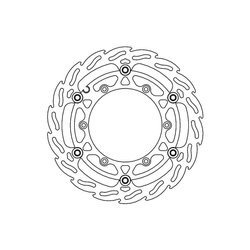 Moto-Master Schwimmende Bremsscheibe vorne BETA 250/300/350/390/400/430/450/480/498/500 RR 13-20