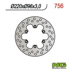NG Vordere Bremsscheibe KAWASAKI KX 80 84-00 / KX 85 01-16 / KX 100 06-16