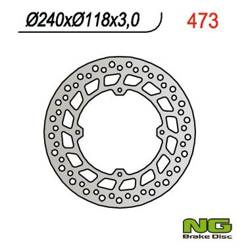 NG Vordere Bremsscheibe HONDA CR 125/250/500 84-94 / XR 250/400/600R