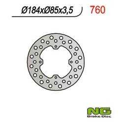 NG Bremsscheibe hinten KAWASAKI / SUZUKI RM 80/85 86-04