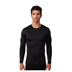 Langarm-T-Shirt FOX Tecbase Farbe schwarz