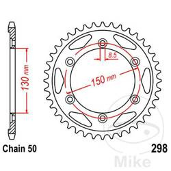 Stahl Kettenrad Hinten JT JTR298.40 ilość zębów 40Z