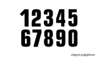 BLACKBIRD Zahlenaufkleber 0