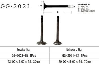 Vesrah Auslassventil YAMAHA YFM 80 85-08