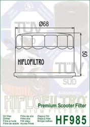 HIFLO ÖLFILTER HF 985 YAMAHA XP 500 TMAX 01-11 KYMCO 500 X-CITING (05-13) 700 MYROAD (11-13)