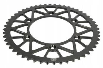 JT Hinteres Ritzel Aluminium [52 Zähne] HONDA CR/CRF 83-20 Farbe schwarz