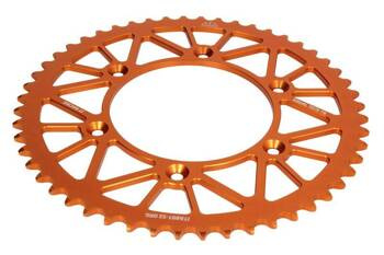 JT Hinteres Ritzel Aluminium [51 Zähne] KTM SX/EXC/LC4 91-21 Farbe orange