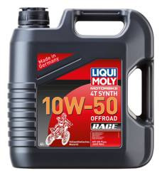 LIQUI MOLY Motoröl MOTORBIKE 4T SYNTH OFFROAD RACE  10w50 4 L