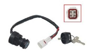 Zündschalter Yamaha YFM 80 BADGER 95-01 / YFM 80 GRIZZLY 05-08 / YFM 80R RAPTOR 02-08 / YFB 250 94-00 / YFM 350 BIG BEAR/MOTO 4/WOLVERINE/WARRIOR 95-01 / YFM 400 KODAK 93-01 / YFM 660 GRIZZLY 98-01 BRONCO