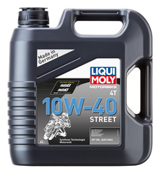 LIQUI MOLY Motoröl MOTORBIKE 4T STREET  10w40 4 L