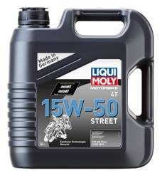 LIQUI MOLY Motoröl MOTORBIKE 4T STREET  15w50 4 L