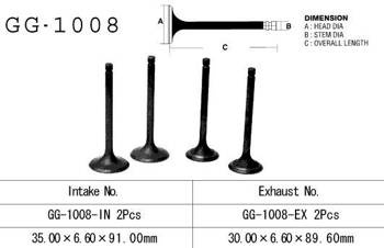 Vesrah Auslassventil HONDA XL 500R/S 79-85 / FT 500 82-83